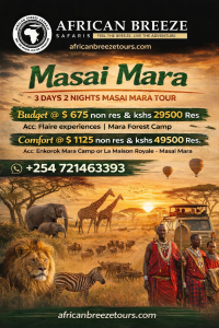 Masai Mara Safari Packages | African Breeze Tours